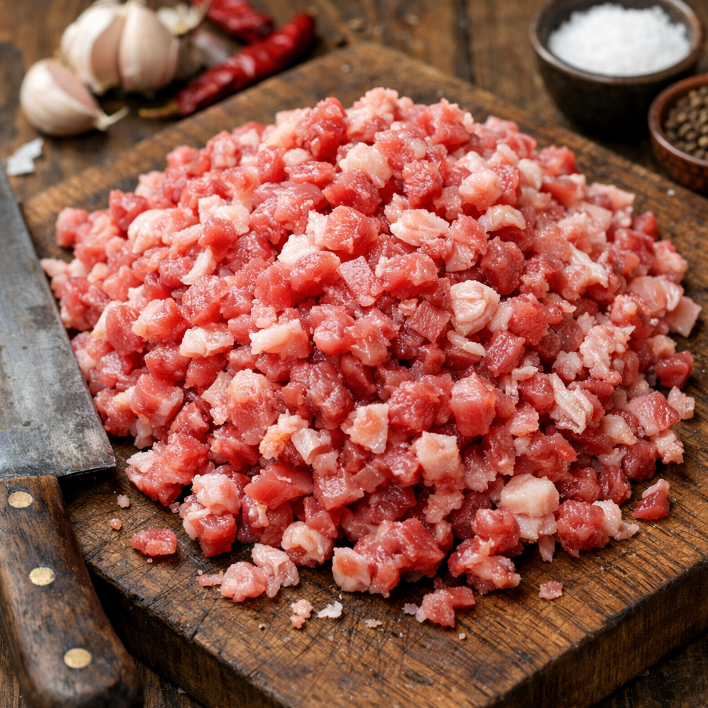 IMPASTO DA CONDIRE PER SOPPRESSATA (10,50 €/KG)